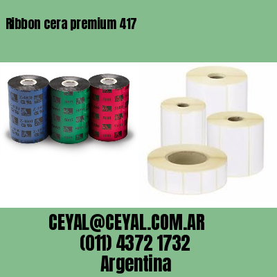 Ribbon cera premium 417