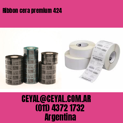 Ribbon cera premium 424