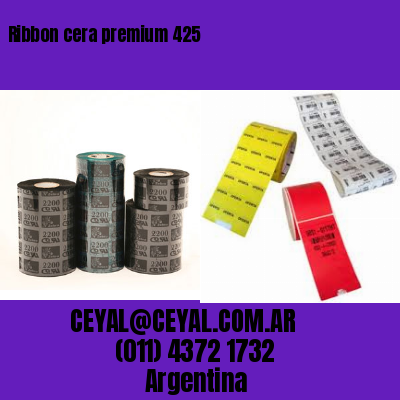 Ribbon cera premium 425