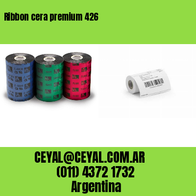 Ribbon cera premium 426