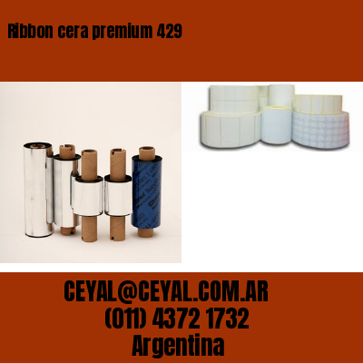 Ribbon cera premium 429