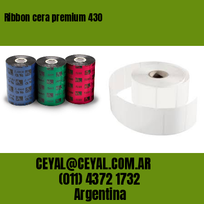 Ribbon cera premium 430
