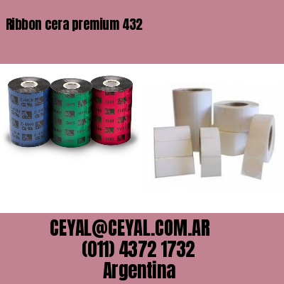Ribbon cera premium 432