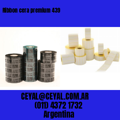 Ribbon cera premium 439
