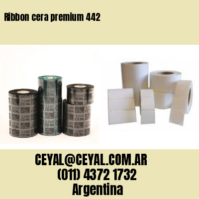 Ribbon cera premium 442