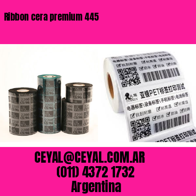 Ribbon cera premium 445