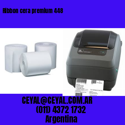 Ribbon cera premium 448