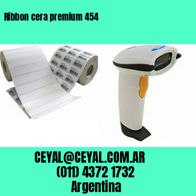 Ribbon cera premium 454