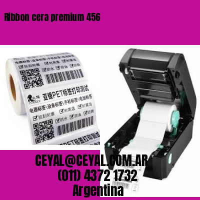 Ribbon cera premium 456