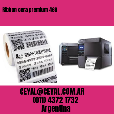 Ribbon cera premium 468