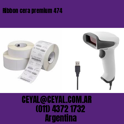 Ribbon cera premium 474