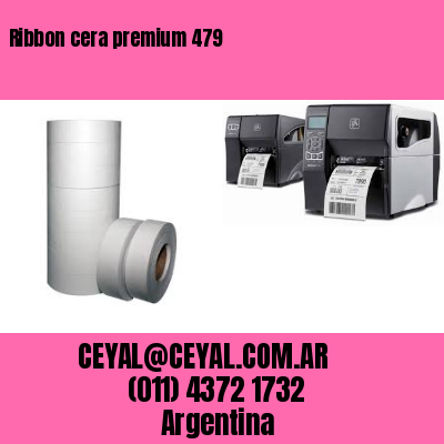 Ribbon cera premium 479