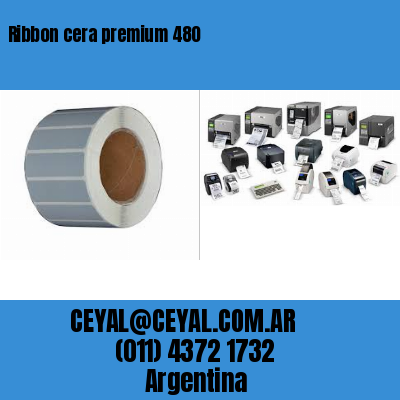 Ribbon cera premium 480