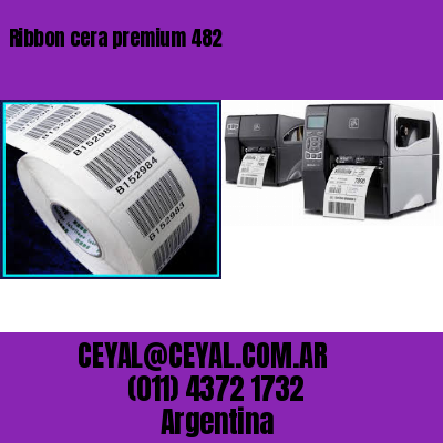 Ribbon cera premium 482
