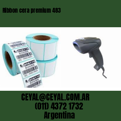 Ribbon cera premium 483