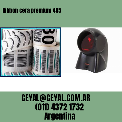 Ribbon cera premium 485