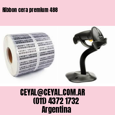 Ribbon cera premium 488