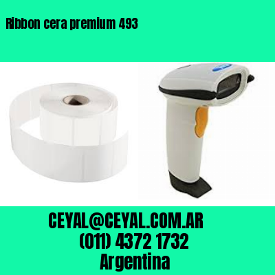 Ribbon cera premium 493