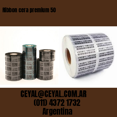 Ribbon cera premium 50