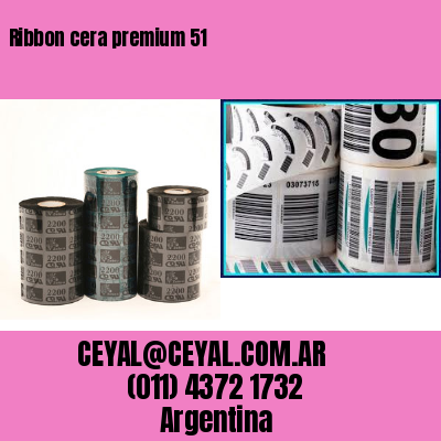 Ribbon cera premium 51