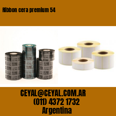 Ribbon cera premium 54