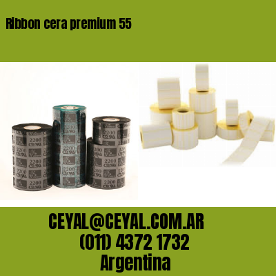 Ribbon cera premium 55