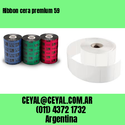 Ribbon cera premium 59