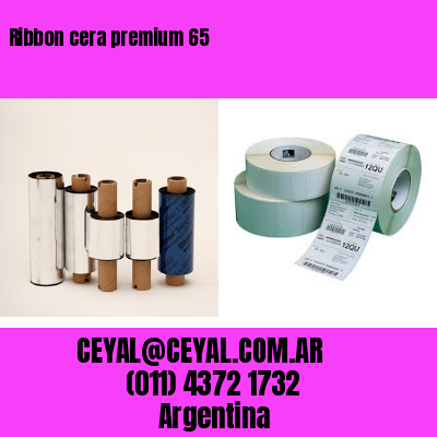 Ribbon cera premium 65