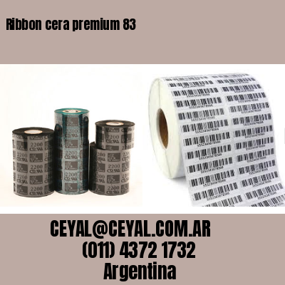 Ribbon cera premium 83