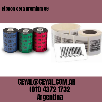 Ribbon cera premium 89