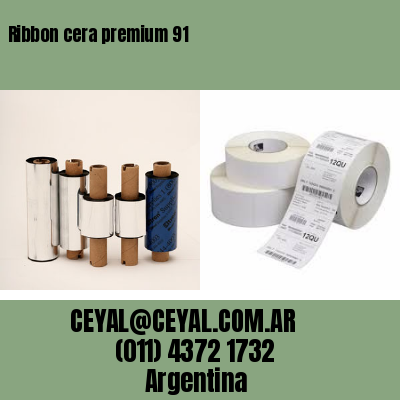 Ribbon cera premium 91