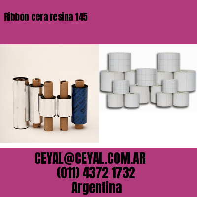 Ribbon cera resina 145