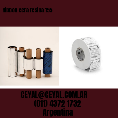 Ribbon cera resina 155