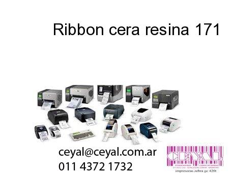 Ribbon cera resina 171