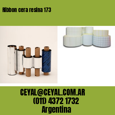 Ribbon cera resina 173