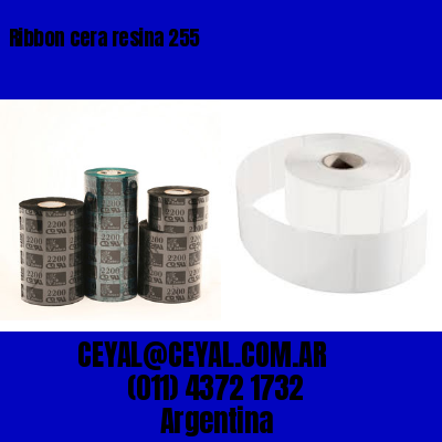 Ribbon cera resina 255