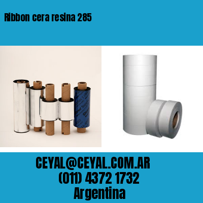 Ribbon cera resina 285