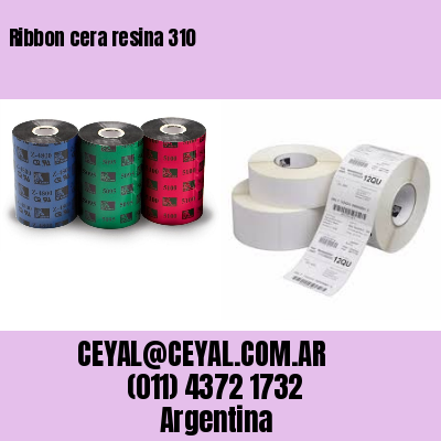 Ribbon cera resina 310