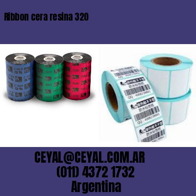 Ribbon cera resina 320