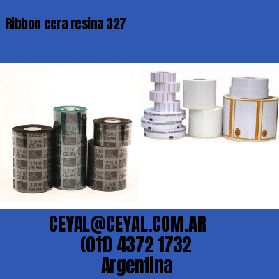 Ribbon cera resina 327