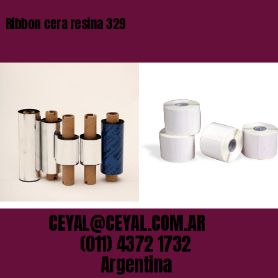 Ribbon cera resina 329