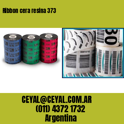 Ribbon cera resina 373