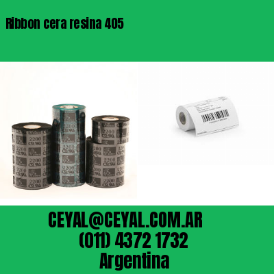Ribbon cera resina 405