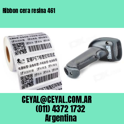 Ribbon cera resina 461