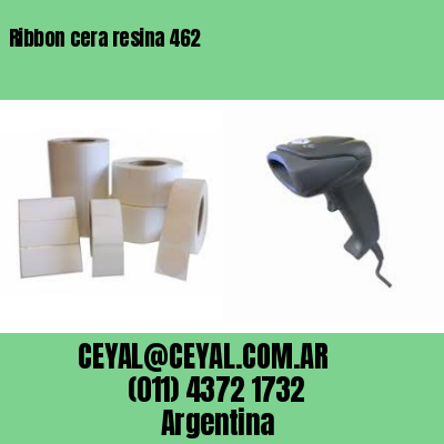 Ribbon cera resina 462