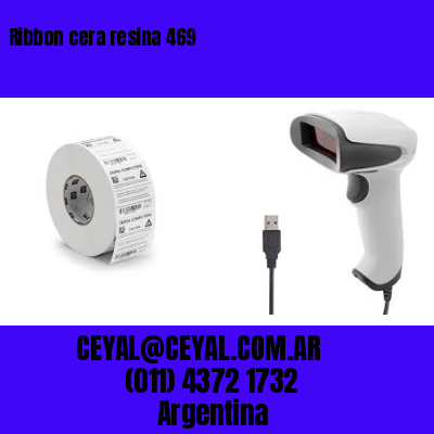 Ribbon cera resina 469