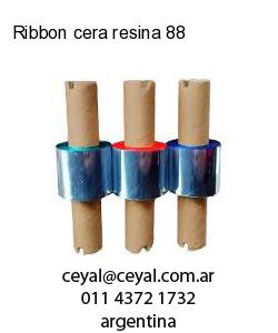 Ribbon cera resina 88