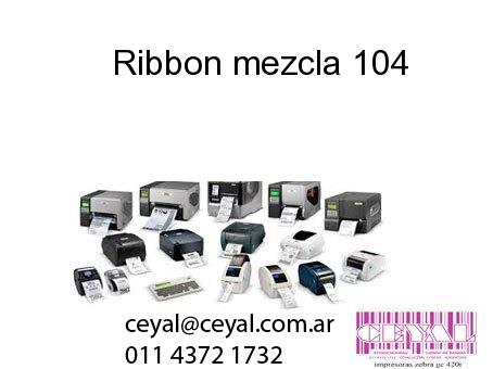 Ribbon mezcla 104