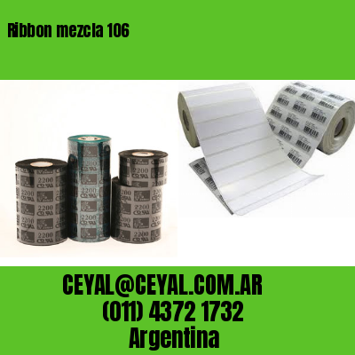 Ribbon mezcla 106