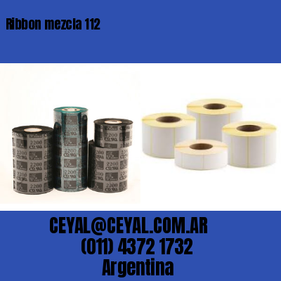 Ribbon mezcla 112